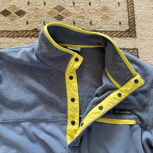 Men’s Columbia Gray Pullover Fleece! - Picture 2 of 6